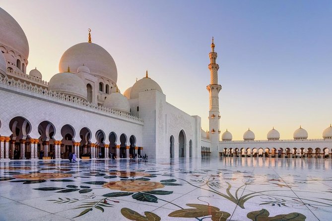 Abu Dhabi City Tour, Grand Mosque, Emirates Palace & The Louvre - Heritage Village and the Corniche views