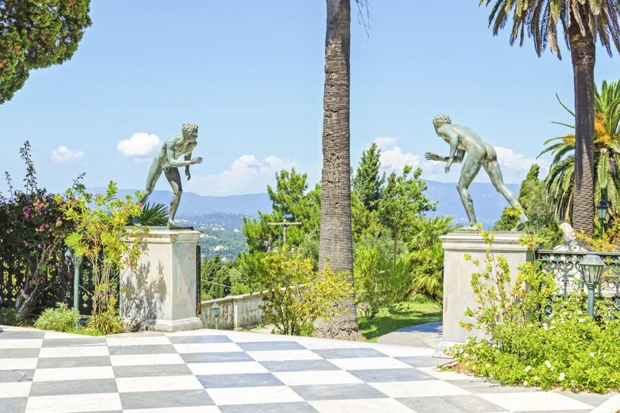 Achilleion Palace, Kanoni & Corfu Old Town Private Tour - Transport, pickup and group comfort