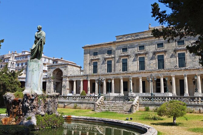 Achillion Palace and Corfu town, Half day private tour - Achilleion Palace, with the interior currently off limits