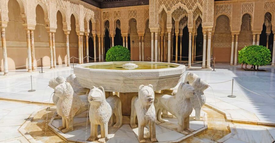 Alhambra & Nasrid Palace: Private Tour with Tickets - Walking through the Alcazaba military zone