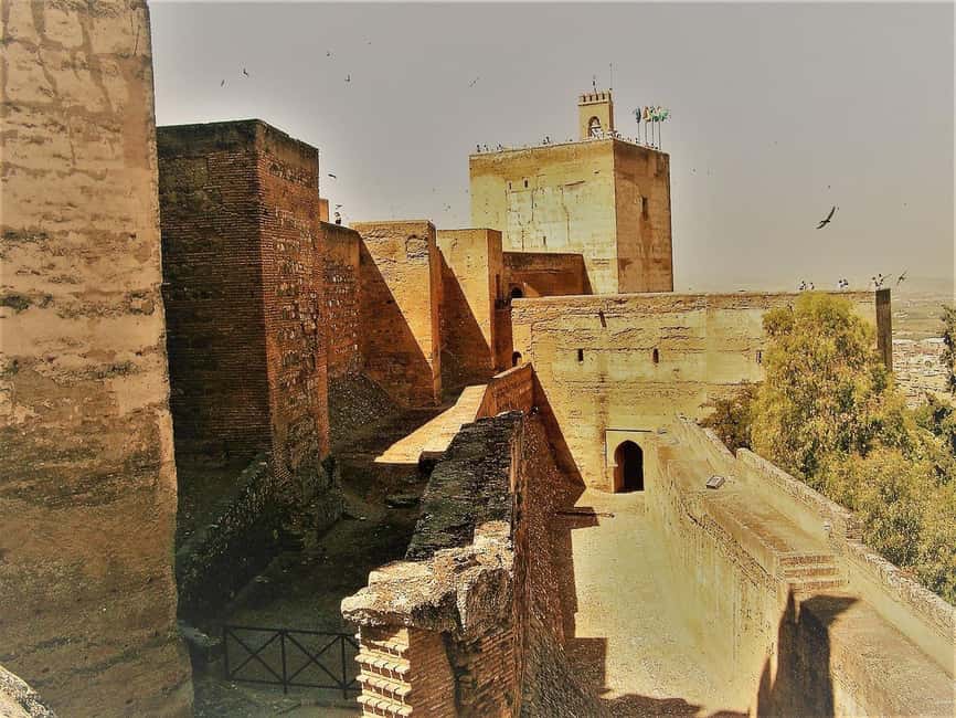 Alhambra: tour without Nasrid Palaces with official tour guide and tickets - The gardens: where architecture meets water