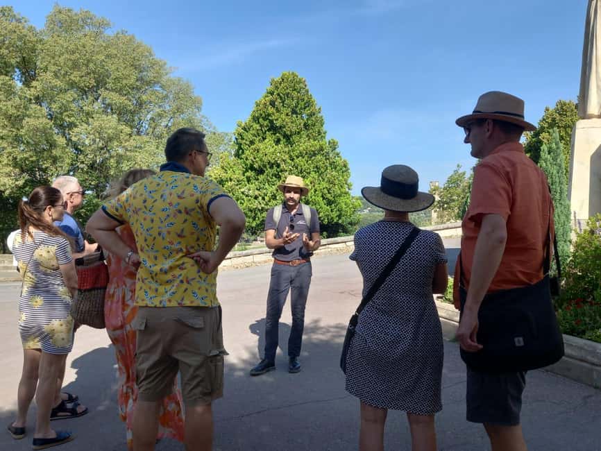 Avignon: City Walking Tour with Popes Palace Entry - The Côtes du Rhône wine finish