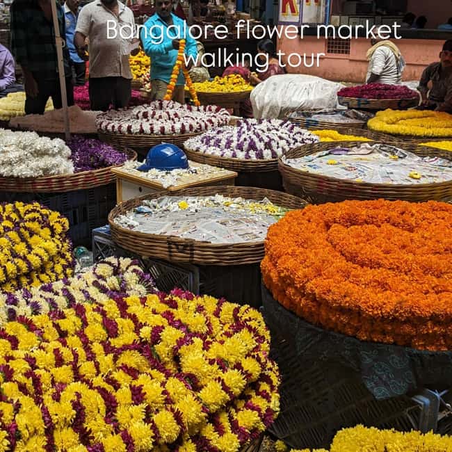 Bangalore Walking Tour KR Flower Market,Fort,Tippu palace - Does three hours give you enough time?
