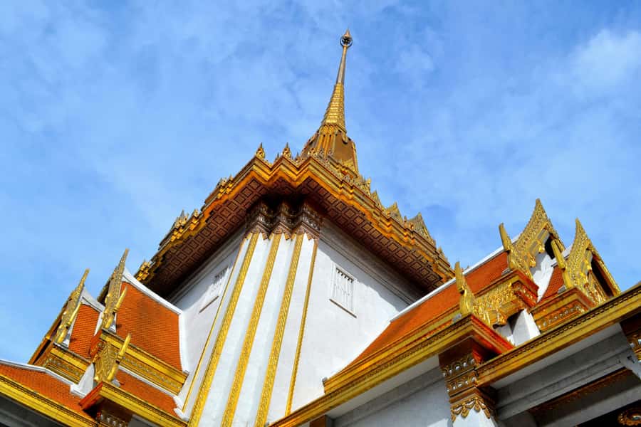 Bangkok: Grand Palace, Wat Pho and Wat Arun - Walking to Wat Pho and the reclining Buddha
