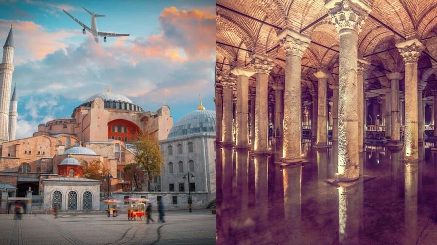 Basilica Cistern & Hagia Sophia with Optional Topkapi Palace - Hagia Sophia: immense, beautiful, and currently limited
