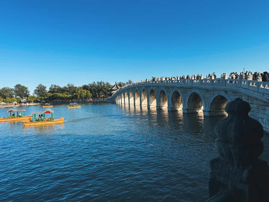 Beijing: Mutianyu Great Wall & Summer Palace Day Tour - The Summer Palace in a three-hour visit