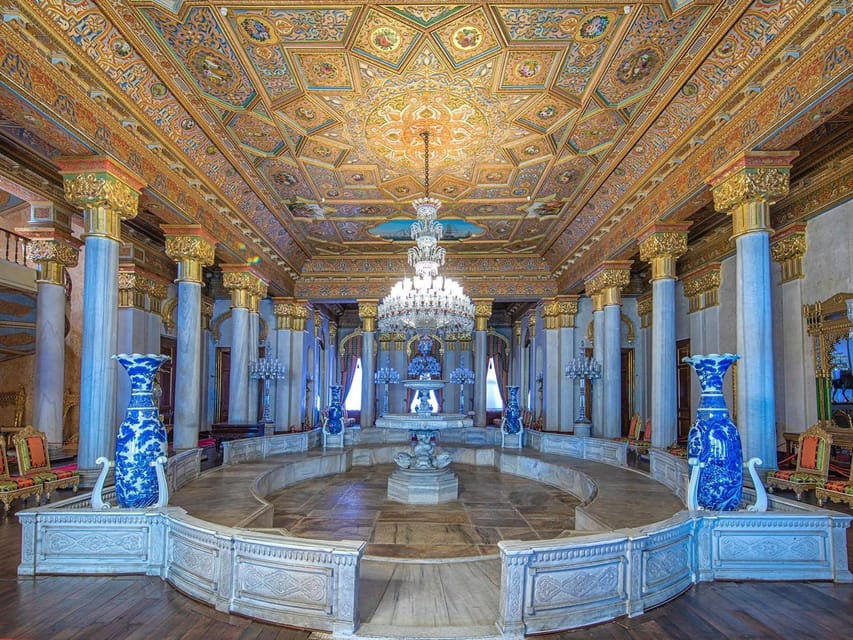 Beylerbeyi Palace Skip-the-Line Ticket with Audio Guide - What the palace interiors offer