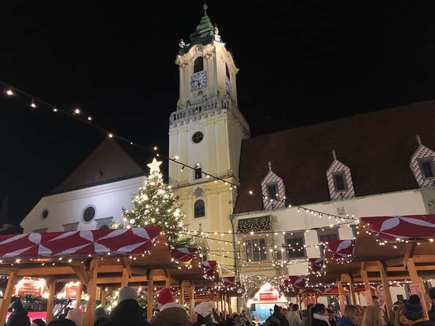 Bratislava: Winter Walk with Primate’s Palace & Local Treats - Salvator Pharmacy and Andersen’s Fairy Tale Characters