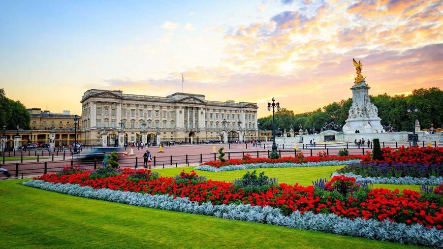 Buckingham Palace State Rooms Entry & Royal London Audio App - The Grand Staircase sets the tone