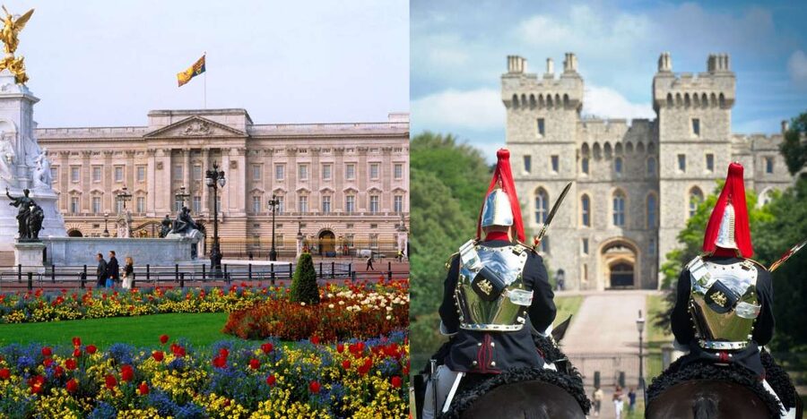 Buckingham Palace & Windsor Castle: Full-Day Tour - Two royal residences, two very different experiences