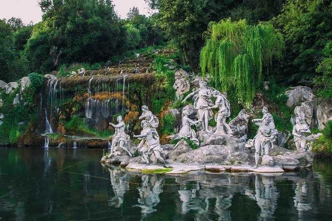 Caserta Royal Palace & Gardens Small Group Tour with Shuttle - The formal gardens and the long route to the fountains