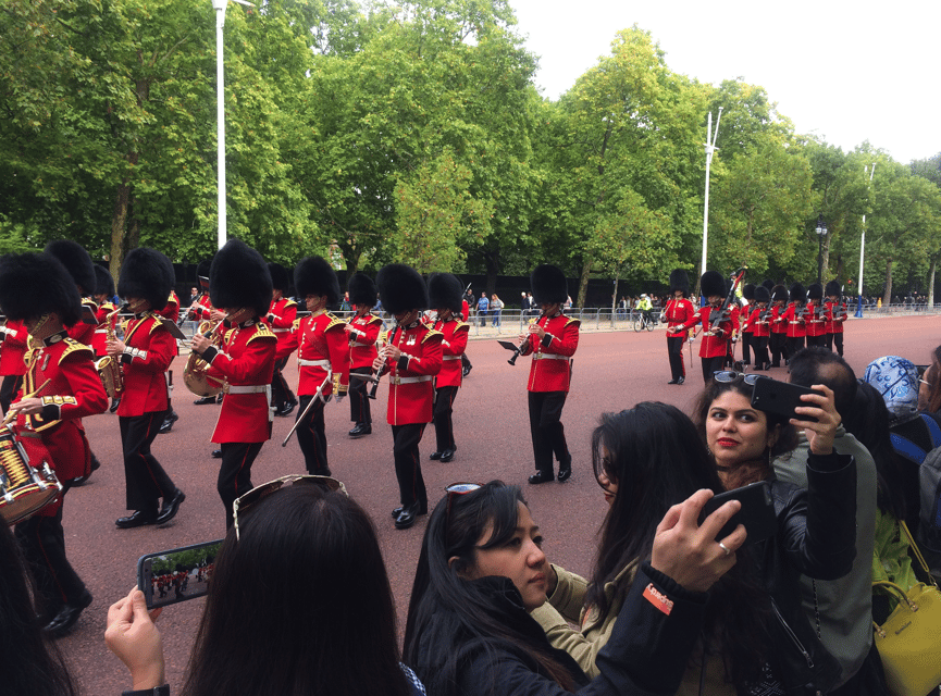 Changing of the Guard at Buckingham Palace - The Mall: Where the Guards Become a Procession