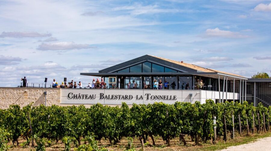 Château Balestard La Tonnelle : The "Origins" tour - Inside the 2019 bioclimatic cellar