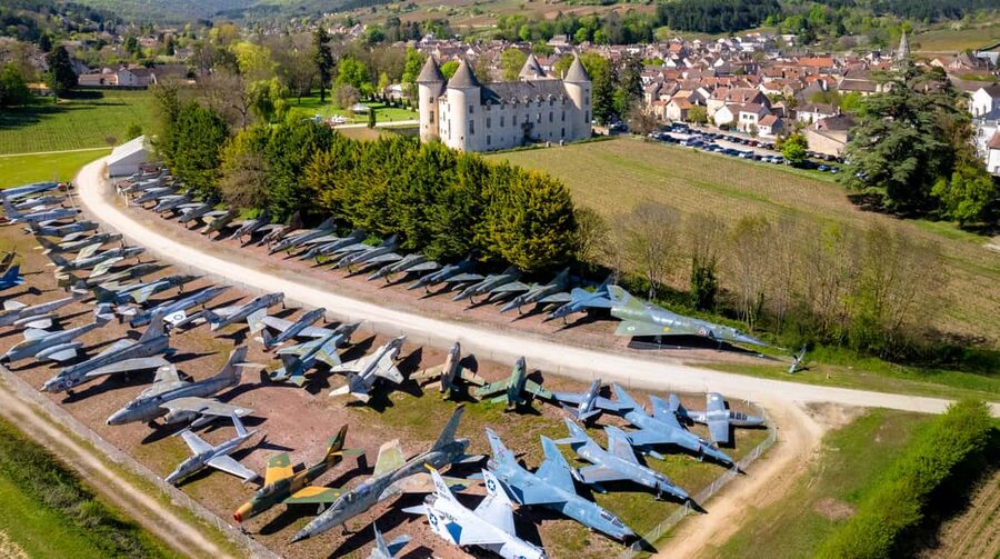 Check out the Château de Savigny museums: planes, cars, motorcycles... - Start with the 1340 fortress