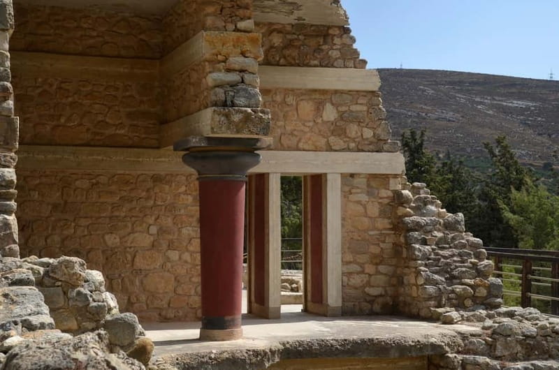 Crete: Lasithi Plateau and Knossos Palace Day Tour - Krasi village, ancient plane tree, and mountain springs
