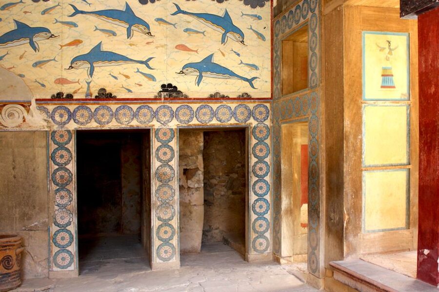Crete: Palace of Knossos E-Ticket and Audio Guide - West Magazines and the machinery of palace life