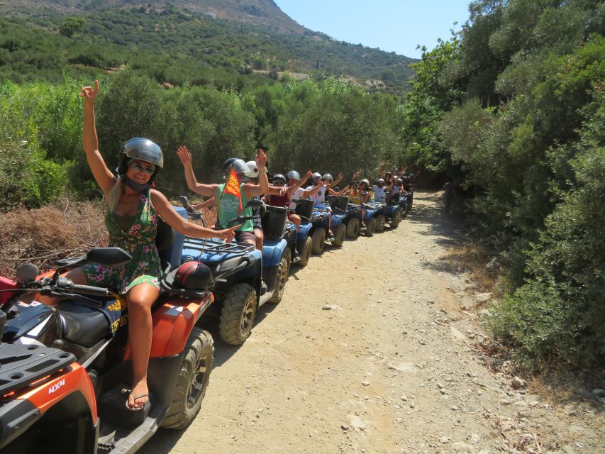 Crete: Quad Safari with Monastery, Malia Palace and Lunch - Olive groves, the old oak, and Saint Peter