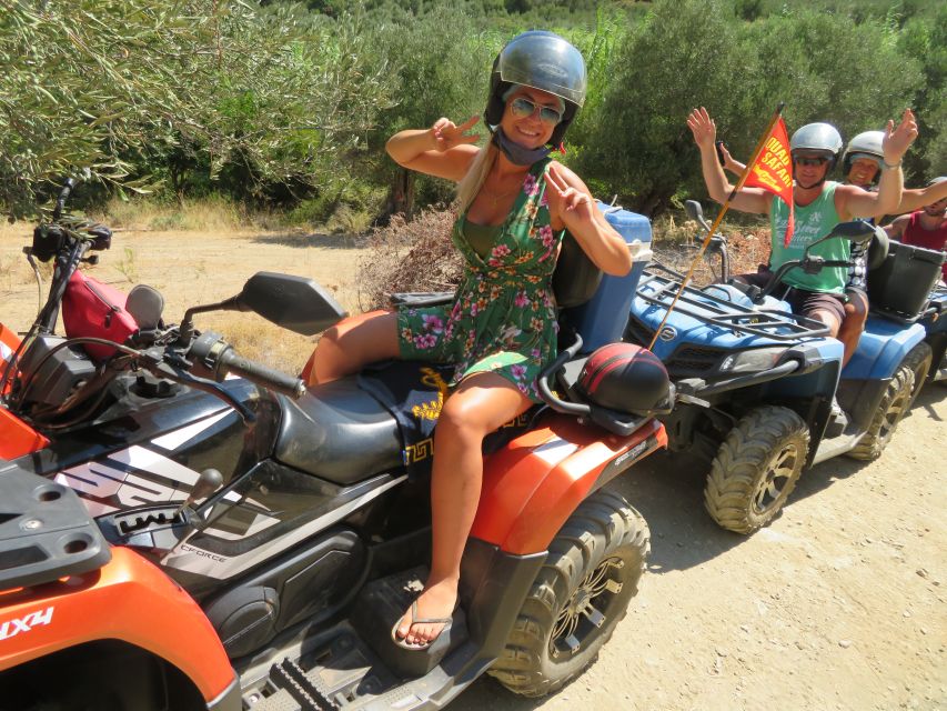 Crete: Quad Safari with Monastery, Malia Palace and Lunch - The final beach stop at Potamos