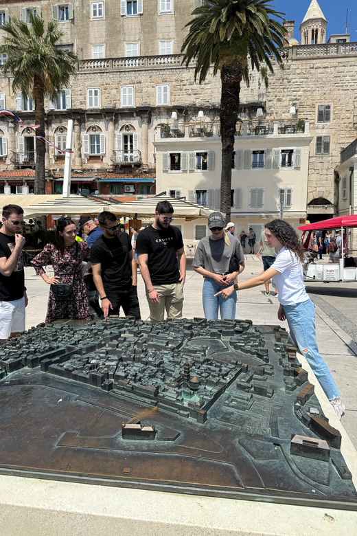 Diocletian's Palace & Old Town Split Walking Tour - Starting beside Split’s historic-core model