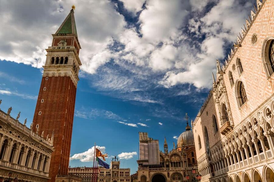 Doge’s Palace & St Mark's Basilica Entry + Campanile Options - Doge’s Palace, power in marble and paint