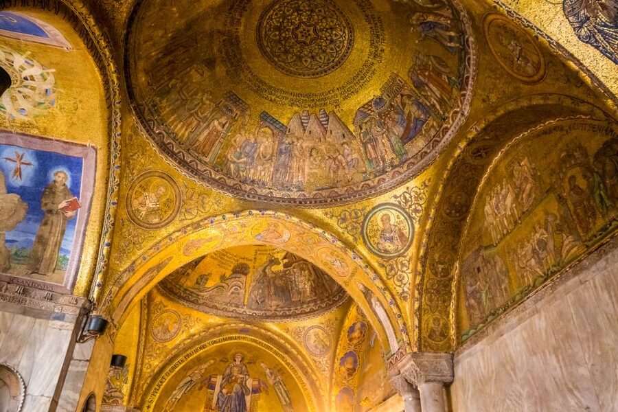 Doge's Palace & St. Mark's Basilica with Terrace Access Tour - St. Mark’s Basilica and the terrace stairs