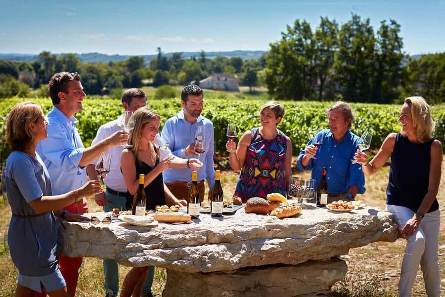 Electric scooter getaway and tasting at Château de Chamirey - Five wines and a calmer finish