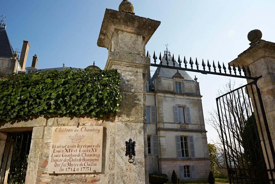 Electric scooter getaway and tasting at Château de Chamirey - Following the vineyard paths at Château de Chamirey