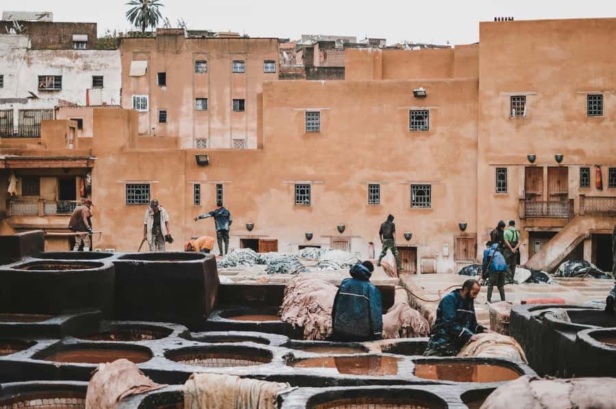 Fes: Royal Palace, Madrasa, Tannery & Souks and Medina Tour - Artisan workshops and the working Medina