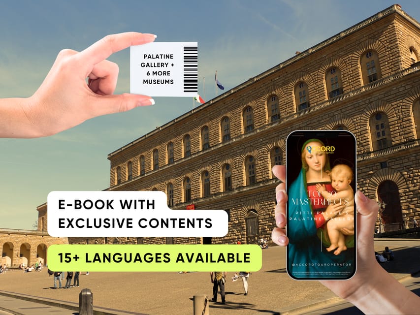 Florence: Pitti Palace 7 Museums Entrance Ticket & eBook - Key points at a glance