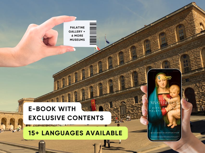 Florence: Pitti Palace 7 Museums Entrance Ticket & eBook - What the $35 ticket actually gives you