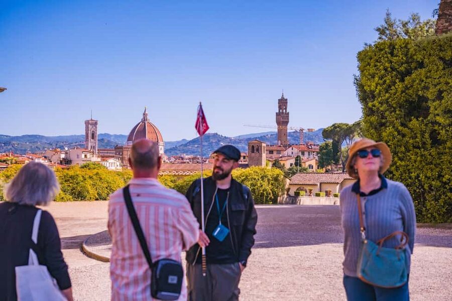 Florence: Pitti Palace and Boboli Gardens Guided Tour - The Palatine Gallery and its wall-to-wall art