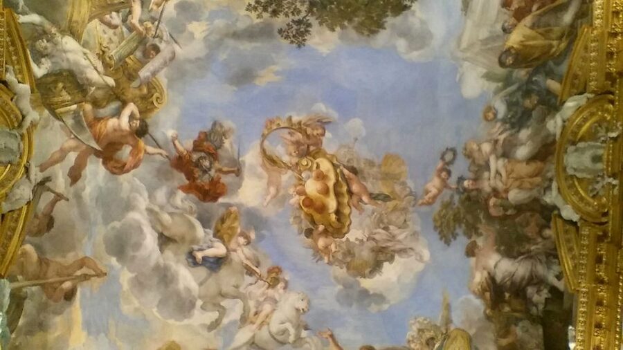 Florence: Pitti Palace and Palatina Gallery Ticket and Tour - The frescoes and stucco are part of the collection