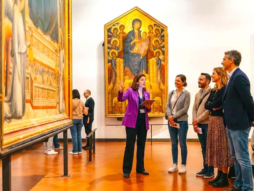 Florence: Uffizi Gallery Tour with Palazzo Vecchio Entry - The Uffizi terrace gives you a needed pause