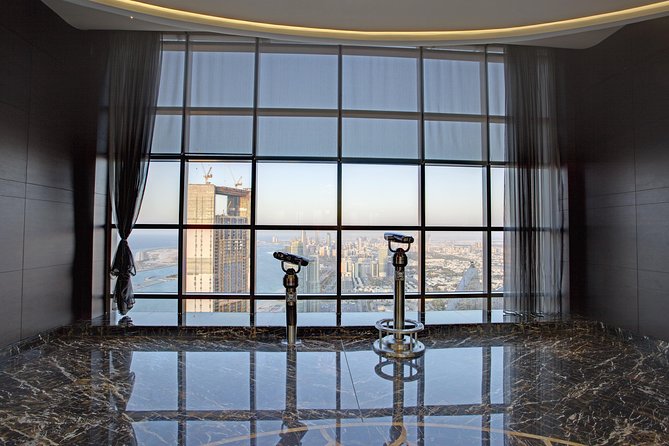 From Abu Dhabi: Grand Mosque, Qasr Al Watan Palace & Etihad Tower - Etihad Towers: 30 minutes above the city