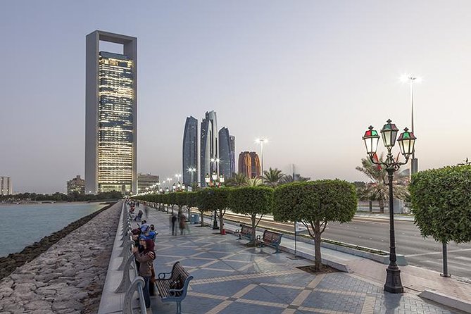 From Abu Dhabi: Grand Mosque, Qasr Al Watan Palace & Etihad Tower - Transport, group size, and pickup details