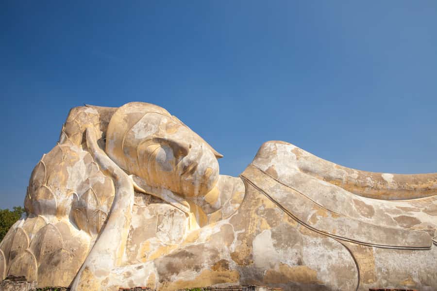 From Bangkok: Private Tour to Ayutthaya & Summer Palace - Wat Phu Khao Thong begins outside the usual route