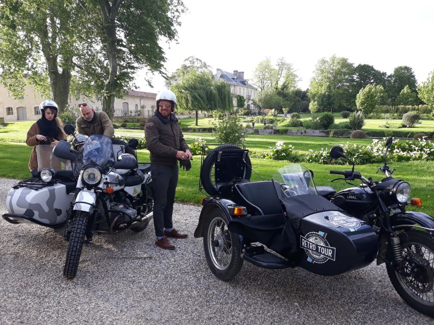 From Bordeaux: Médoc Vineyard and Chateau Tour by Sidecar - The vineyard ride and photo stops