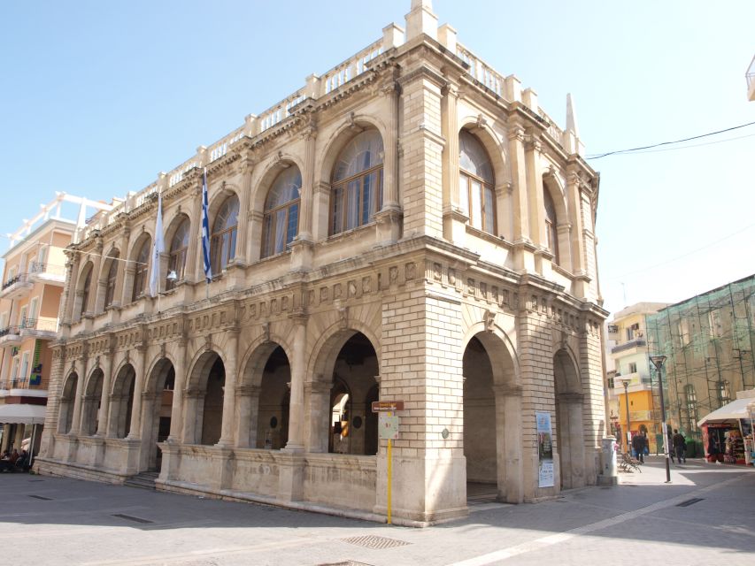 From Chania: Knossos Palace and Heraklion Full-Day Tour - Rethymno’s Venetian old town