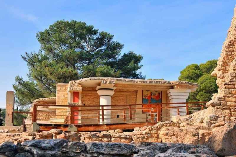 From Chania & Rethymno: Knossos Palace & Heraklion City Tour - The long crossing of Crete