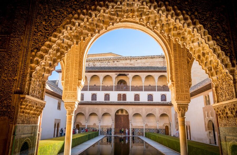 From Costa del Sol: Granada, Alhambra + Nasrid Palaces Tour - Entering the Alhambra and Generalife Gardens