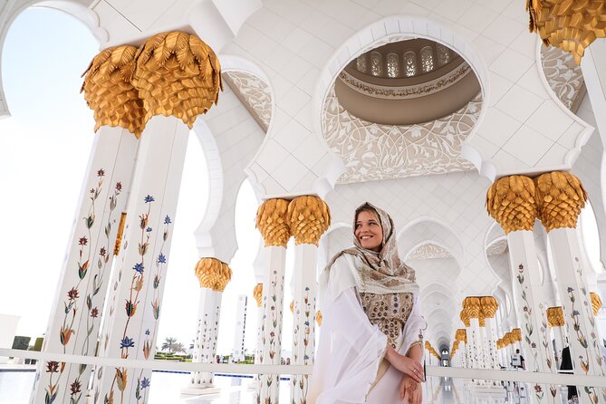 From Dubai To Abu Dhabi: Royal Palace, Grand Mosque &Etihad Tower - Etihad Tower observation deck and Emirates Palace photo stop
