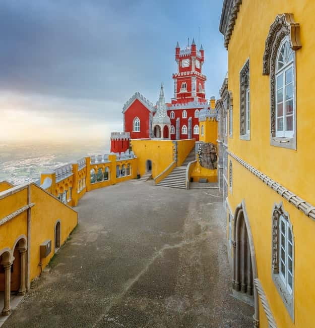 From Lisbon: Sintra and Estoril Trip with Pena Palace Entry - Pena Palace: the main event above the town