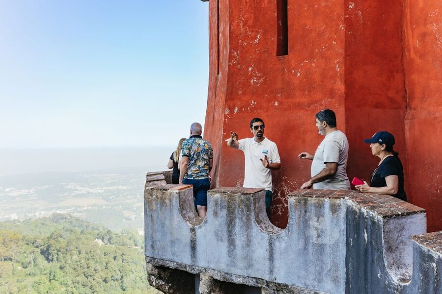 From Lisbon: Sintra & Cascais Group Tour with Pena Palace - Boca do Inferno: the Devil’s Mouth in fifteen minutes