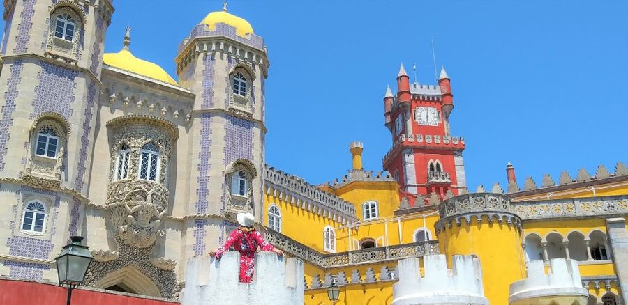 From Lisbon: Sintra, Pena Palace and Quinta da Regaleira - The van ride is part of the value