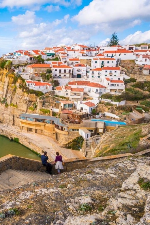 From Lisbon: Tour Sintra, Pena Palace, Regaleira and Cascais - Pena Palace: color above the Sintra hills