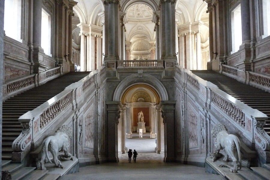 From Naples: All-inclusive tour to the Royal Palace of Caserta with expert guide - Entering the Royal Palace with reserved admission