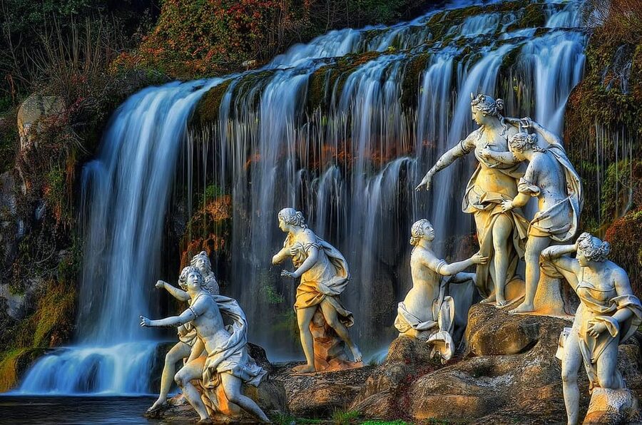 From Naples: Caserta Royal Palace & Historic Center - Entering the Royal Palace of Caserta