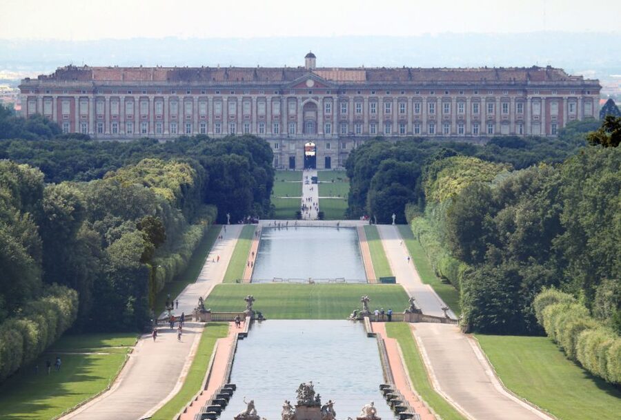 From Naples: Royal Palace of Caserta Half-Day Trip - Walking through fountains and flowers