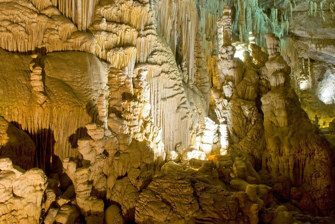 Full-Day Private Trip to Jeita Grotto, Baalbek and Chateau Ksara - Inside Jeita Grotto: boats, formations, and a strict schedule
