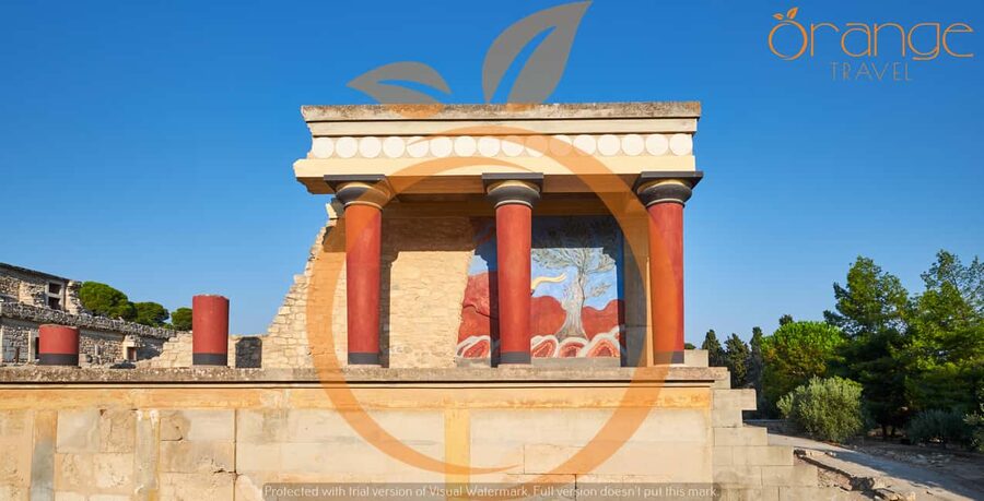 Full-Day Tour:Lasithi Plateau -Mythology Park&Knossos Palace - Greek Mythology Park, wine, and olive oil